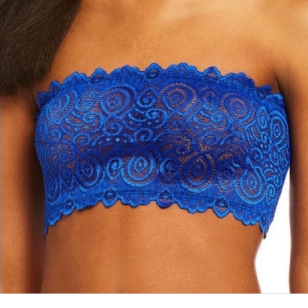 Intimately  Seamless and Lace Reversible Bandeau